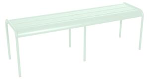 Fermob - Luxembourg 3/4 Seater Bench Ice Mint A7 - Trädgårdsbänkar - Frédéric Sofia - Blå - Metall