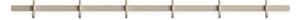 Relief - Hook Rail, Medium w82 x d4,7 x h5,2 cm 1-pack 82x5.2x4.7 Beige - Krokar - TAF Studio - Beige
