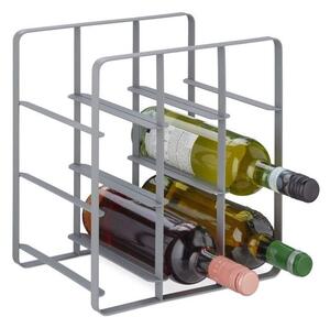 Vinställ i metall för 9 flaskor