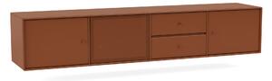 Montana - OCTAVE VIII TV Bench, 04-Suspensionrails, 146 Hazelnut - TV-bänkar - Peter J. Lassen - Brun - MDF