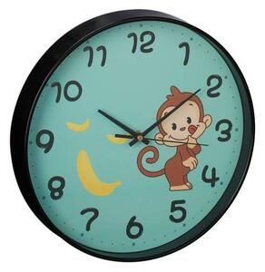Väggklocka Monkey för barn