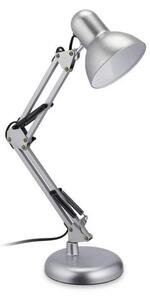 Retro skrivbordslampa silver