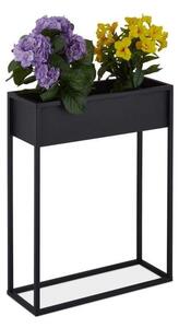 Blomställ i svart metall