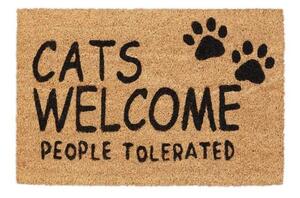 Dörrmatta kokosfiber Cats Welcome