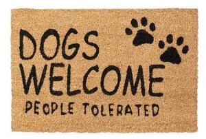 Dörrmatta kokosfiber Dogs Welcome