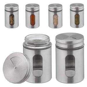 Extra stora kryddburkar set om 6