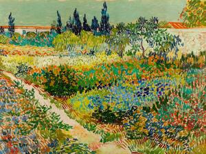 Bildreproduktion Flowering Garden with Path, Vincent van Gogh