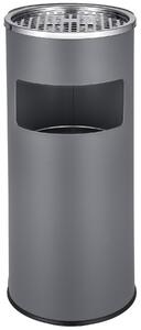 TecTake GmbH 402283 soptunna med askkopp - antracit