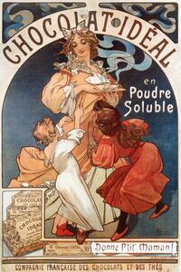 Bildreproduktion Chocolate Ideal, Alfons Mucha