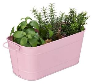 Blomlåda av metall