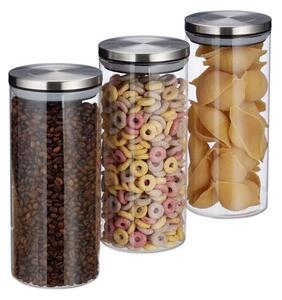 3 Förvaringsburkar 1300 ml