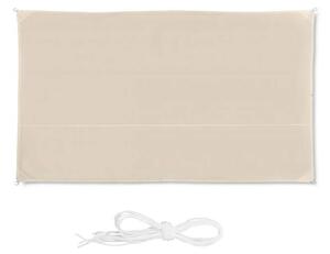 Solsegel rektangulärt beige