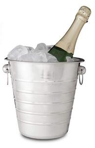 Champagnekylare i rostfritt stål med handtag