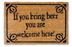 Dörrmatta kokosfiber "Bring beer"