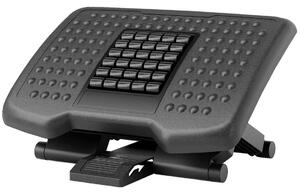 Fotstöd Skrivbord Höjdjusterbart fotstöd Ergonomiskt fotstöd Halkfritt för hemmakontor Svart