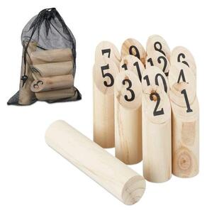 Kubb spel med väska
