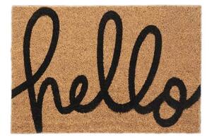 Dörrmatta kokosfiber "hello"