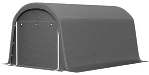 Cykelförvaringstält, vattentätt cykelskjul med dörr, anti-damm cykelskydd skjul för hem Utomhus Trädgård Bakgård 300x450x230cm M