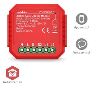 SmartLife Strömbrytare | Zigbee 3.0 | 2,5 W | Terminalanslutning | App tillgänglig för: Android™ / IOS