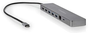 USB Multi-Port Adapter | USB 3.2 Gen 1 | USB-C™ Hane | Micro SD / RJ45 Hona / SD / 2x HDMI™ / 2x USB-C™ / 3x USB-A Hona | 0.40 m