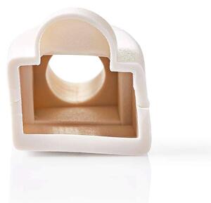Dragavlastningshylsa | RJ45 | PVC | Vit | Låda | 10 st