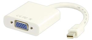 Mini Displayport-Kabel Mini DisplayPort-hane - VGA Hona 0.20 m Vit