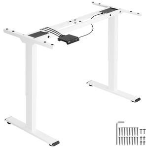 TecTake GmbH 404310 höj- och sänkbart skrivbord melville - vit