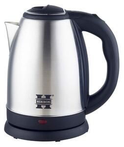 Herzberg HG-5011SIL: 1,8L 1500W vattenkokare i rostfritt stål - Silver