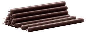 STOFF - Taper Candles - Stearinljus - Hazelnut - H18 x D1,3 cm - 12 pcs