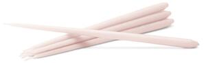 STOFF - Taper Candles - Stearinljus - Mellow pink - Cone-shaped - H29 x D1,3 cm - 6 pcs