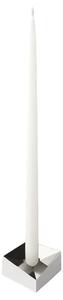 STOFF - STOFF Nagel Reflect Candle Holder - Ljusstake - Small chrome - H2,7 x D4,5 cm