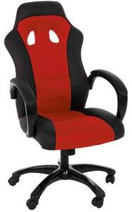Gamingstol F430 skrivbordsstol - Röd/svart - Kontorsstolar med armstöd, Kontorsstolar, Stolar