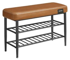 Modern Skobänk i Konstläder 135 kg Kapacitet