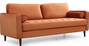 Rome 3-sits soffa - Orange - 3-sits soffor, Soffor