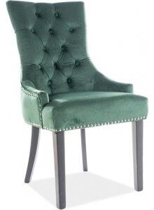 2 st Edward matstol - Grön sammet - Klädda & stoppade stolar, Matstolar & Köksstolar, Stolar
