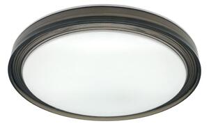 LED ljusreglerad taklampa till badrum HALINA LED/48W/230V 3000-6000K diameter 38 cm svart + fjärrkontrol