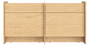 Noo.ma - Hido Sideboard - Skänk - Oak - W146 x D51 x H76 cm