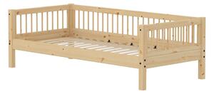 Flexa - CLASSIC RAW Single Bed - Barnsäng - Raw - H66.5 x W99.9 x L209.3 CM