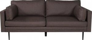 Savanna 2-sits soffa - Brun microfiber