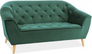 Sayreville 2-sits soffa - Grön sammet