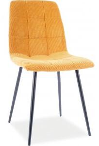 4 st Mila matstol - Orange manchester - Klädda & stoppade stolar, Matstolar & Köksstolar, Stolar