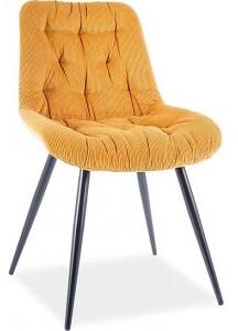 4 st Vimle matstol - Orange manchester - Klädda & stoppade stolar, Matstolar & Köksstolar, Stolar