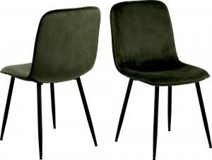 2 st Delmy matstol - Grön - Klädda & stoppade stolar, Matstolar & Köksstolar, Stolar