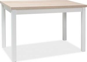 Adam matbord 100 cm - Sonoma ek/vit - Övriga matbord, Matbord, Bord