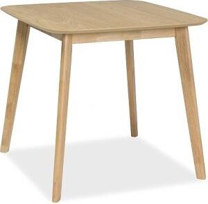 Nordix fyrkantigt matbord i ek 80x80 cm + Möbeltassar