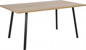 Cenny matbord 160 cm - Ek/svart