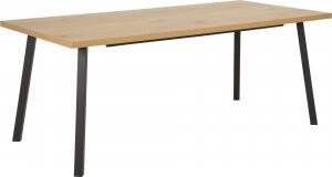 Mallow matbord 190 cm - Ek/svart