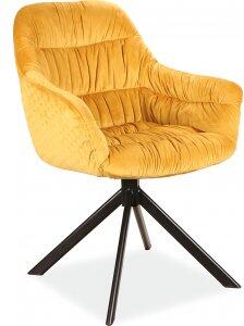 2 st Astoria matstol - Orange sammet - Klädda & stoppade stolar, Matstolar & Köksstolar, Stolar