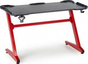 Tebur skrivbord 122x60 cm - Svart/röd - Datorbord & Laptopbord, Skrivbord, Kontorsmöbler