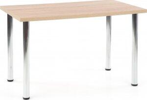 Buno matbord 120 cm - Sonoma ek/krom - Övriga matbord, Matbord, Bord